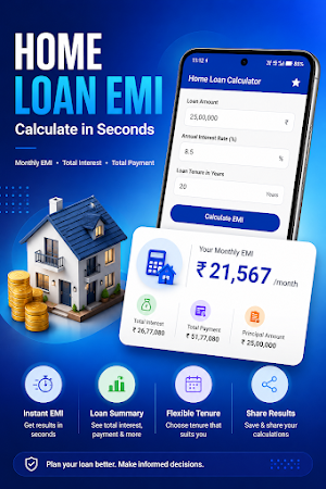 Home Loan EMI Calculator Screenshot 0