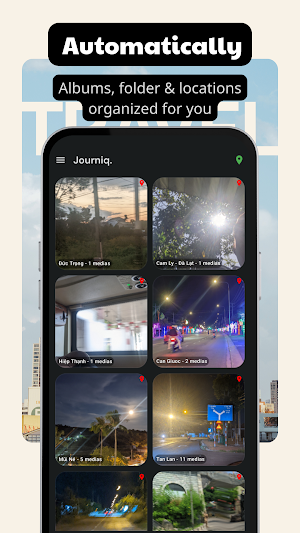 Journiq - Photo map & Journeys Screenshot 3