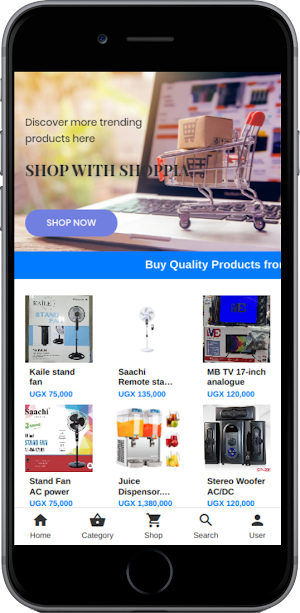 Shoppia Online Shopping Screenshot 1