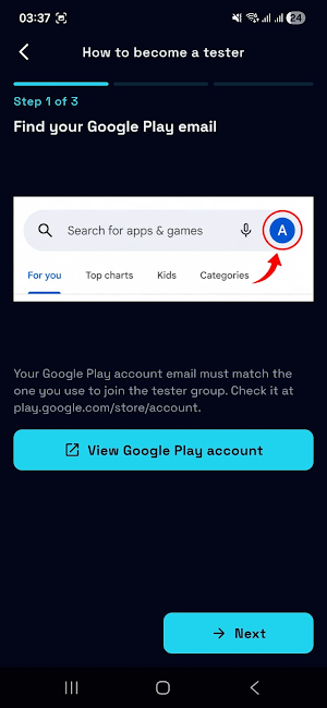 Launch Test Devs Screenshot 1
