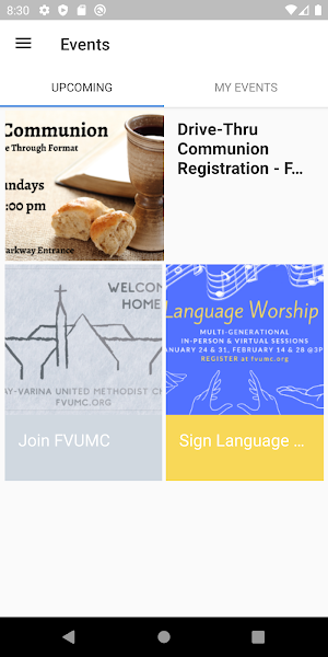 Fuquay-Varina United Methodist Screenshot 2