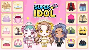 Super Idol : Dress Up Game screenshot 1