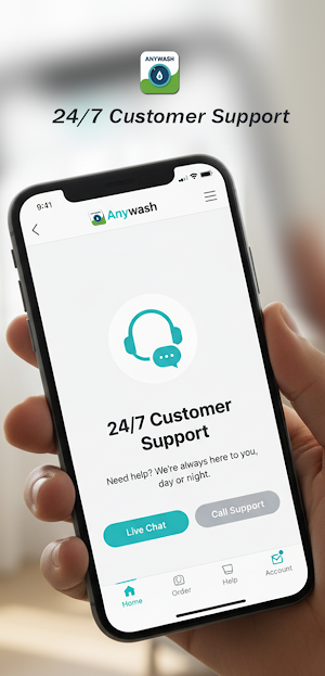 Anywash Laundry Screenshot 1