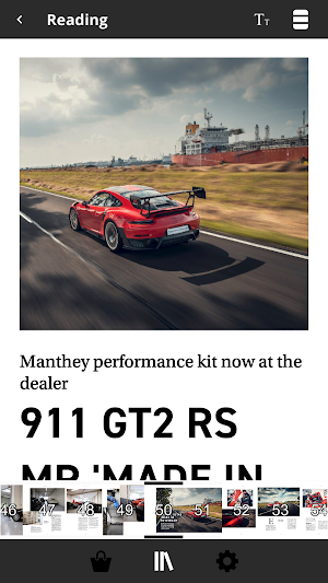PUUR Porsche Magazine Screenshot 3