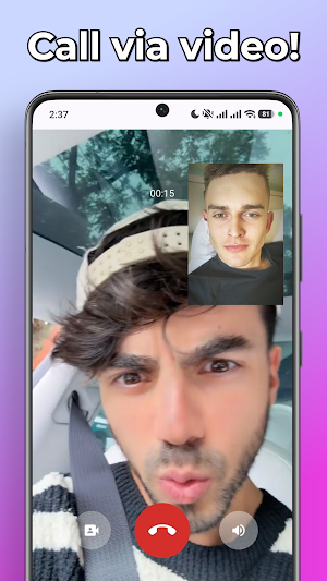 Fede Vigevani Fake Call & Chat Screenshot 1