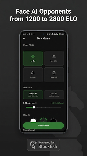 ChessMaster: Offline Chess AI Screenshot 1