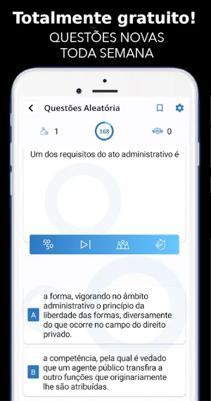 Concurseiro Policial - Estude Por Questões! Screenshot 2