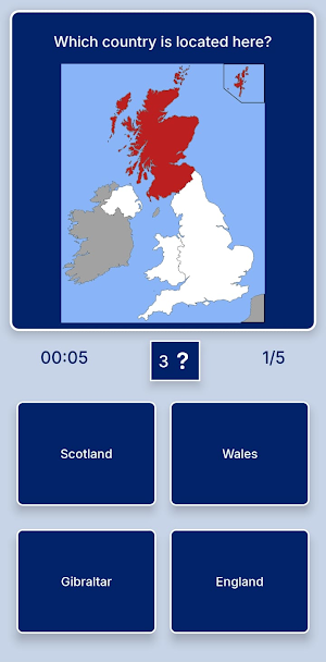 UK Map: Geography Quiz Screenshot 0