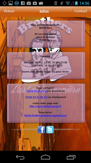 Brothers Pizza Screenshot 1