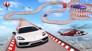 Mega Ramp Car Stunts Game 3D Screenshot 1