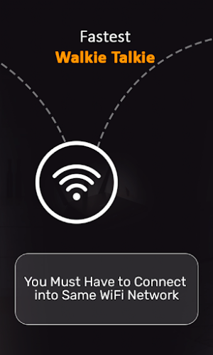 Walkie Talkie Wifi Calling App Screenshot 3