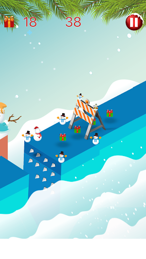 Slidy Santa: Gift Gathering Screenshot 3