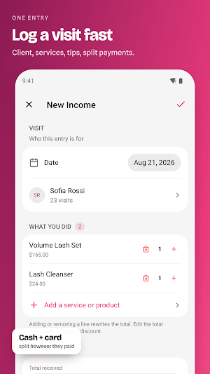 iBeauty: Salon Finance Screenshot 3