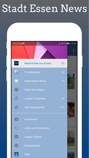 Essen Zeitung Screenshot 0