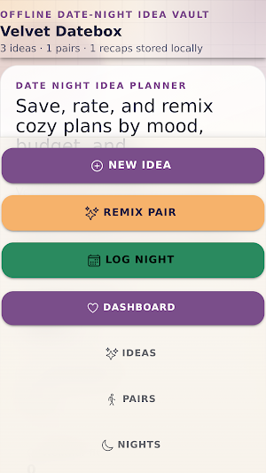 Velvet Datebox Screenshot 0