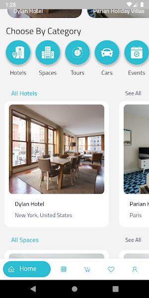 Modern Booking Screenshot 1