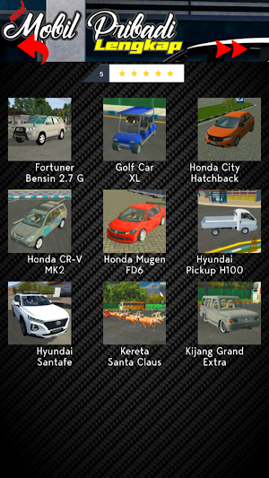 Mod Mobil Pribadi Lengkap Screenshot 2
