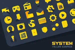 Atom Yellow IconPack Screenshot 0