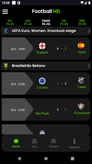 Live Football Tv Streaming HD Screenshot 0