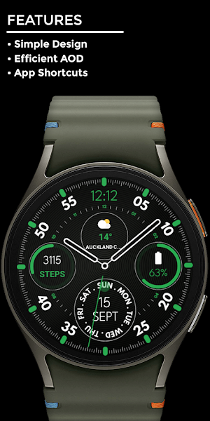 Nighty Analog 20 - watch face Screenshot 1