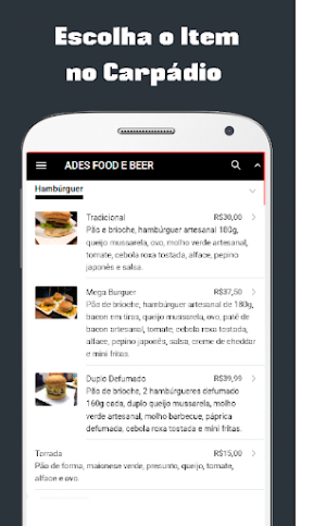 Ade's food e beer Screenshot 1