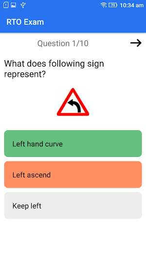 Driving Master - RTO Exam Test, Practise and Learn Screenshot 3