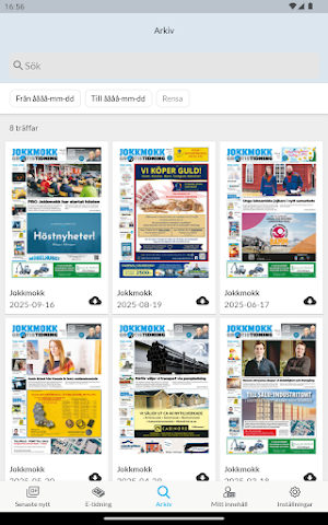 Jokkmokk Gratistidning Screenshot 3