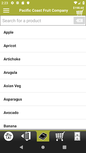 PCFCo. Checkout Screenshot 2