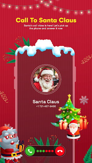 Santa Claus Video Call - Prank Screenshot 1