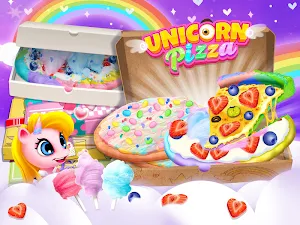 Unicorn Pizza - Rainbow Pizza  Screenshot 3