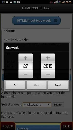 Html Css JS Tester + Example Screenshot 3