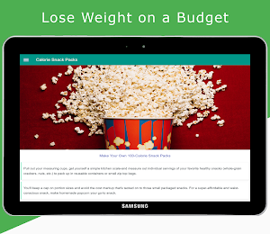 Lose Weight on a Budget Screenshot 2