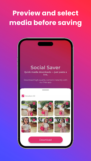 Social Saver Screenshot 1