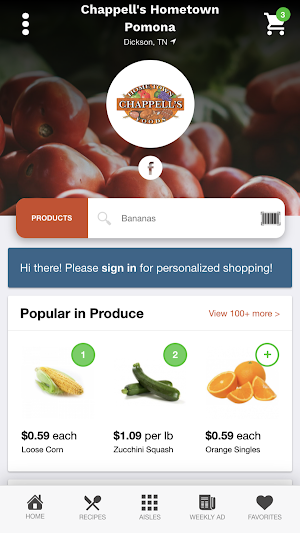 Chappell's Hometown Foods Screenshot 0
