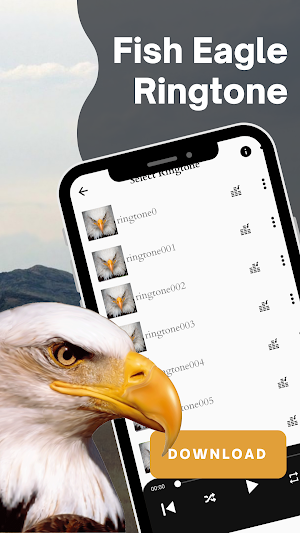 Fish eagle ringtone screenshot 1