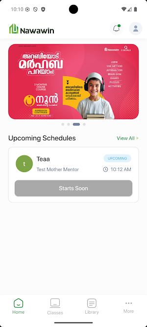 Nawawin Learners App Screenshot 1