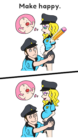 Draw Happy Police2 : Fun Game Screenshot 2