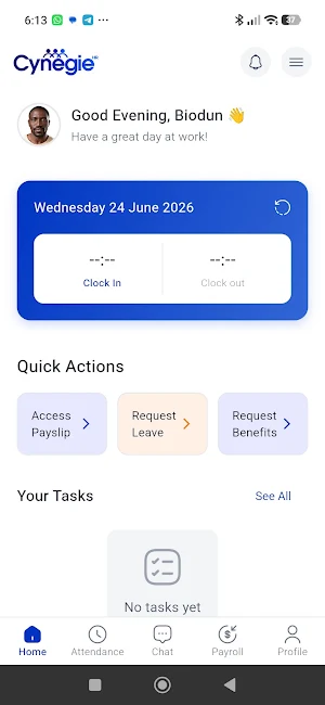 CynegieHR Screenshot 0