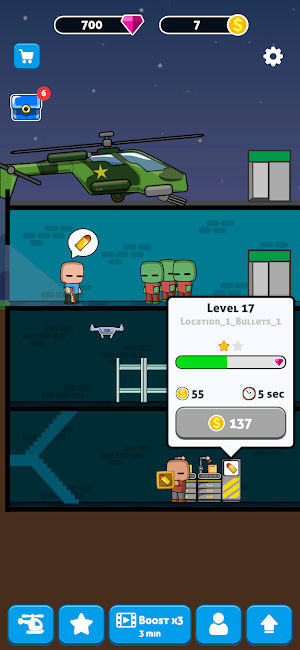 Zombie Shoot: Idle Gun Factory Screenshot 0