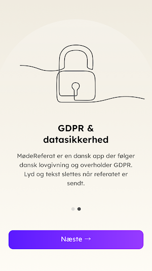 MødeReferat Screenshot 3