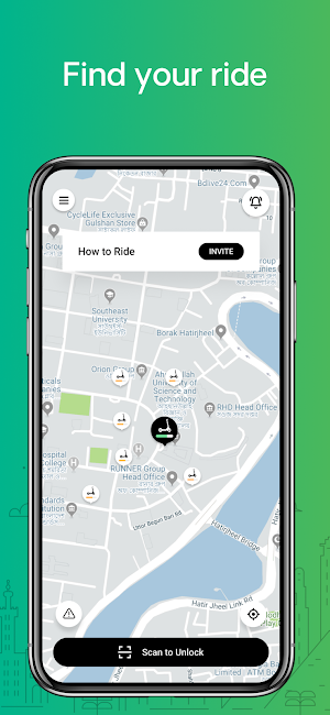 Kaha - eBike Sharing Screenshot 1