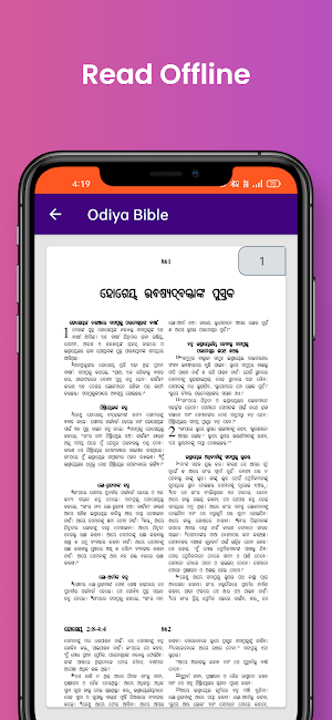 Odiya Bible Offline Screenshot 2