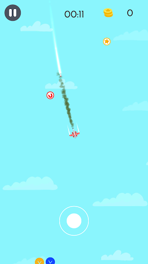 Plane Rush : Escape from Missile Screenshot 0