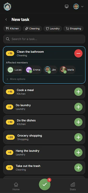 FairChore: Family Chore Chart Screenshot 1
