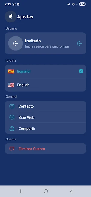 MagiCuentos Screenshot 1