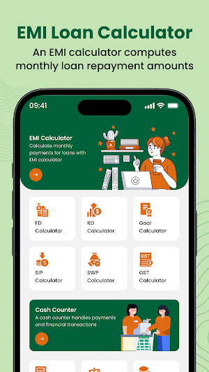 Aadhar Me EMI Loan Calculator Screenshot 0