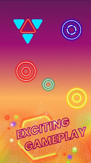 Neon Ball Hop– Shoot the Ball Screenshot 2