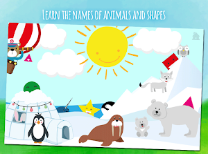 Animals first words, game for toddlers from 1 year Screenshot 1