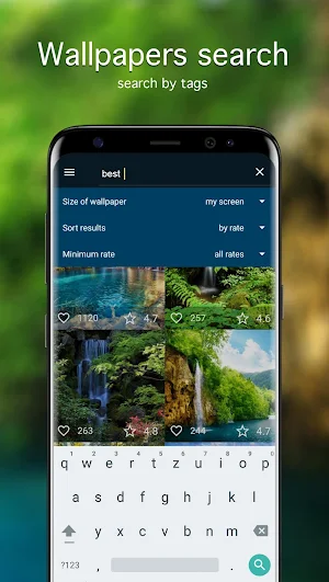 Waterfall Wallpapers PRO Screenshot 1