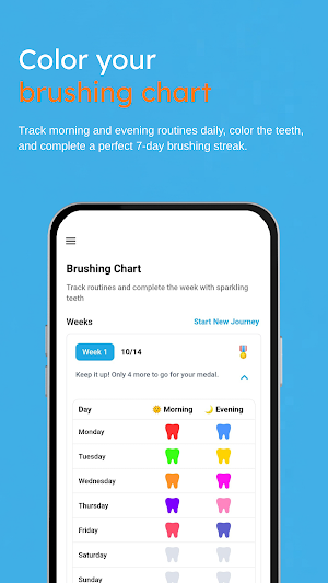 MilkTooth: Baby Teeth Tracker Screenshot 3